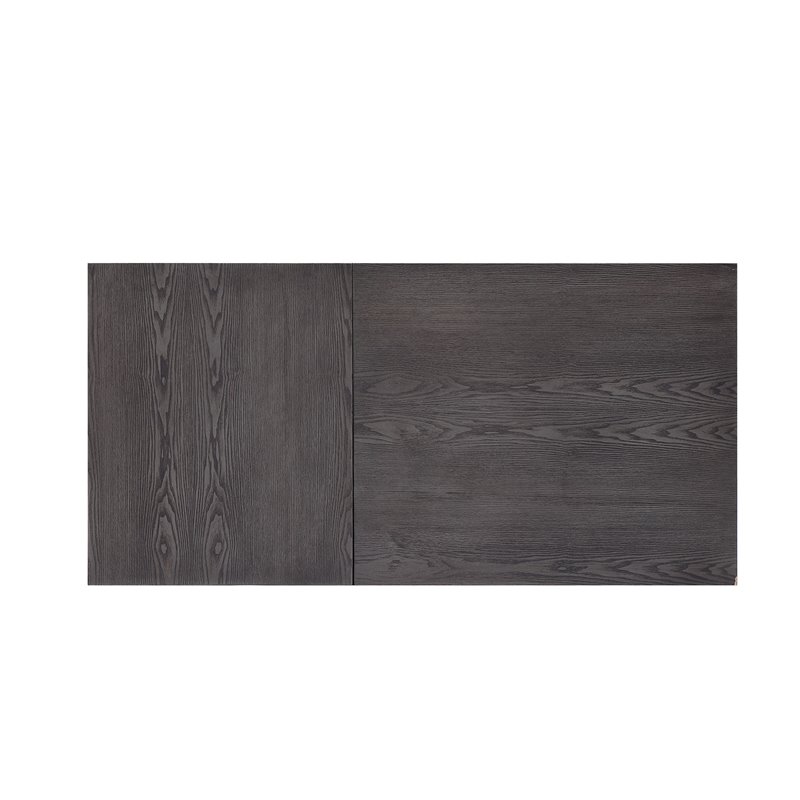 ACME Iban Coffee Table with Lift Top in Gray Oak and Chrome