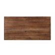 ACME Ikram Rectangular Wooden Coffee Table in Weathered Oak and Sandy Black