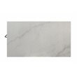 ACME Lanzo Kitchen Island in Marble and Gunmetal