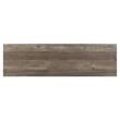 ACME Nantan Wooden TV Stand with Sliding Door in Rustic Oak and Black