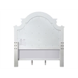 ACME Florian Tufted Upholstered Queen Panel Bed in Antique White