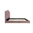 ACME Reggie Full Bed in Pink Fabric