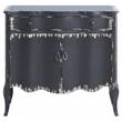 ACME Deianira 2 Doors Wooden Console Table with Storage Drawer in Antique Gray