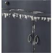 ACME Deianira 2 Doors Wooden Console Table with Storage Drawer in Antique Gray