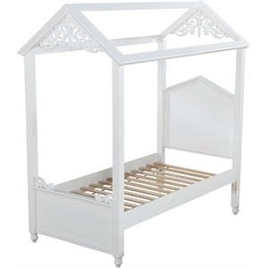 ACME Rapunzel Full Bed in White