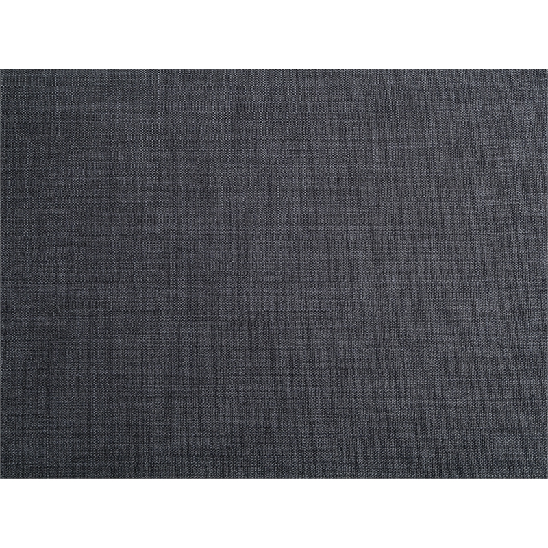 ACM Laurissa Sectional Sofa and Ottoman with 2 Pillows in Dark Blue