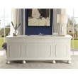 ACME Gustave Executive Desk in Cream White Finish