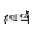 ACME Louis Philippe Eastern King Bed in Black