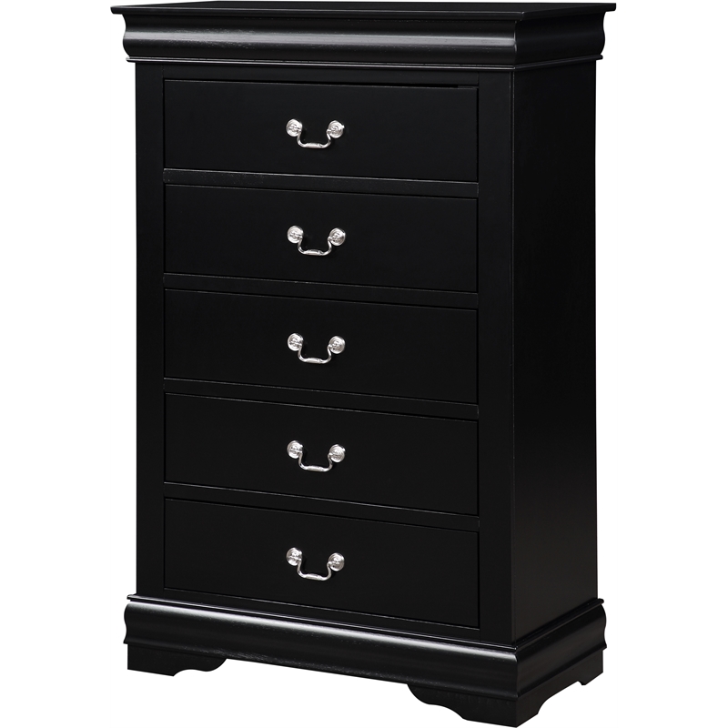 ACME Louis Philippe Chest in Black