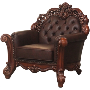 ACME Vendome Chair in Cherry PU