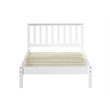 ACME Freya Wooden Twin Panel Bed in White