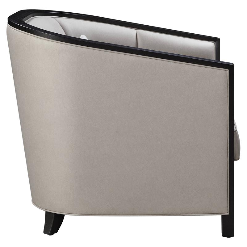 ACME Zemocryss Tight Back Sofa with Loose Seat Cushion in Beige Fabric
