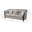 ACME Zemocryss Tight Back Sofa with Loose Seat Cushion in Beige Fabric