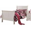 ACME Louis Philippe III Twin Bed in White