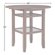 ACME Tartys Counter Height Table in Cherry