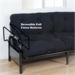 ACME Nabila Full Futon Mattress in Black