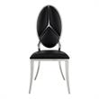 ACME Cyrene Side Chair (Set-2) in Black