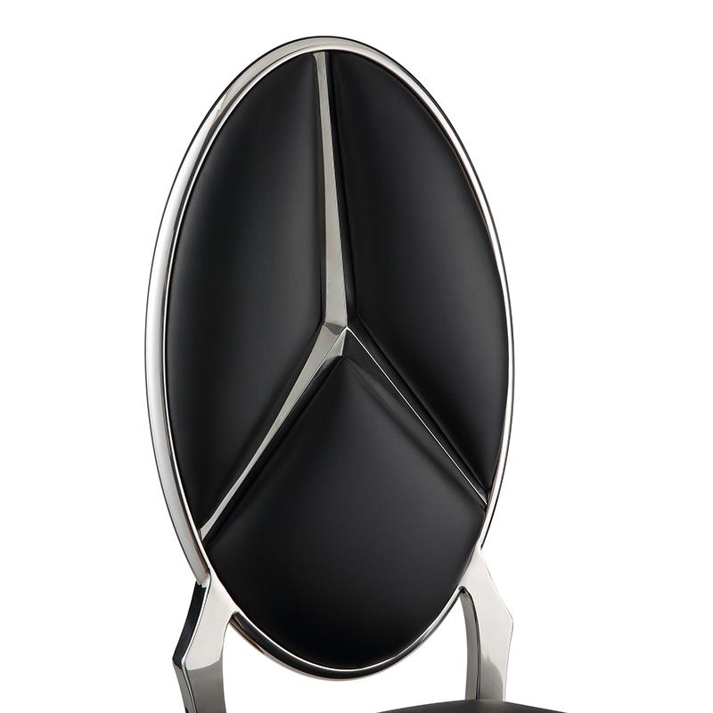 ACME Cyrene Side Chair (Set-2) in Black
