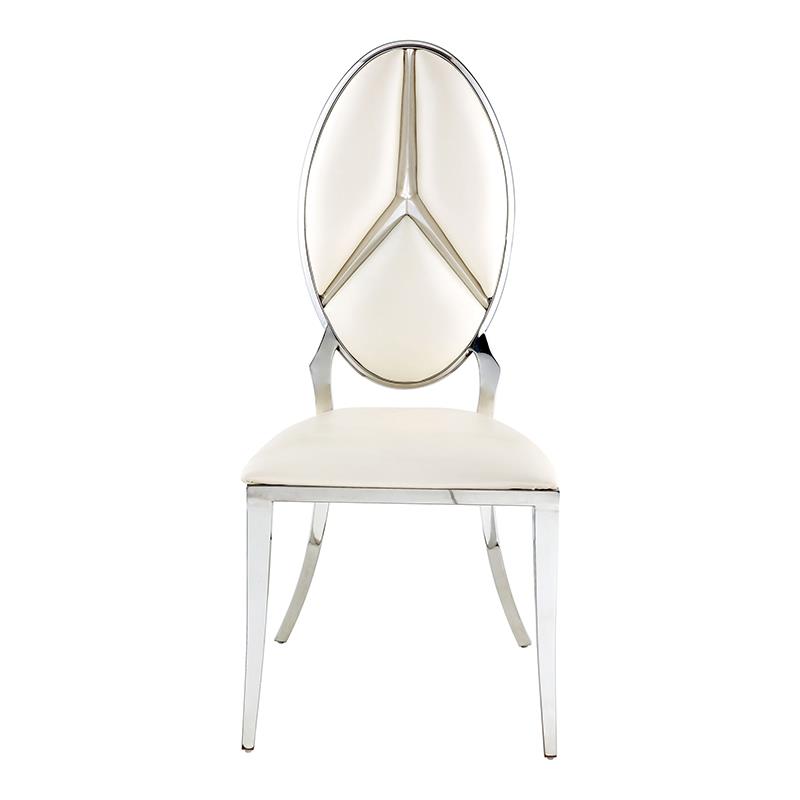 ACME Cyrene Side Chair (Set-2) in Beige