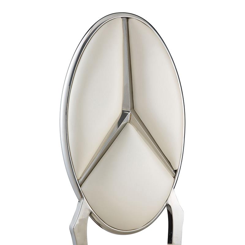 ACME Cyrene Side Chair (Set-2) in Beige