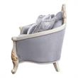 ACME Galelvith Fabric Upholstered Sofa with 5 Pillows in Gray