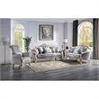 ACME Galelvith Fabric Upholstered Sofa with 5 Pillows in Gray