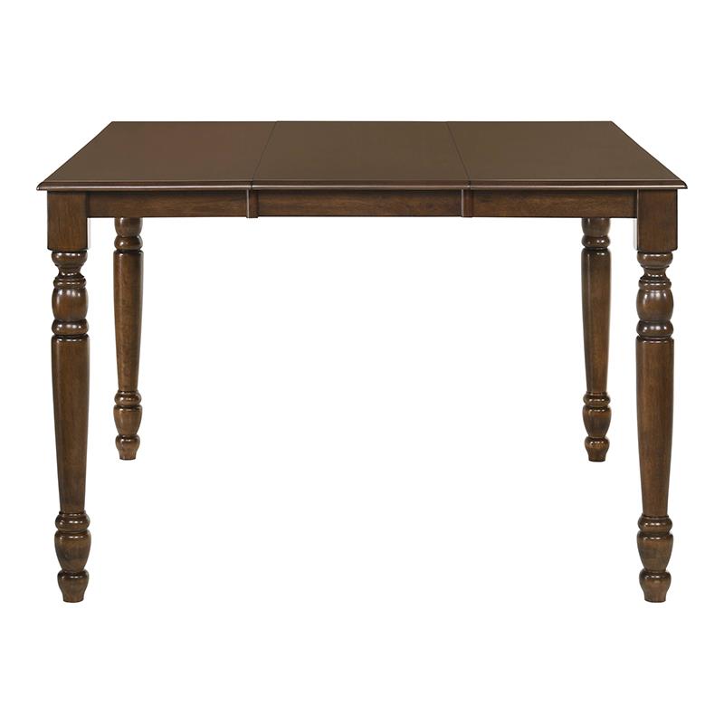 ACME Dylan Square Wooden Counter Height Table in Walnut