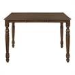 ACME Dylan Square Wooden Counter Height Table in Walnut