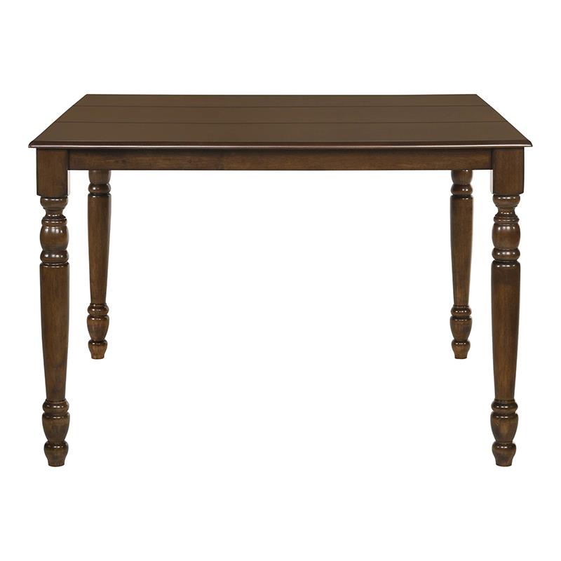 ACME Dylan Square Wooden Counter Height Table in Walnut