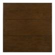 ACME Dylan Square Wooden Counter Height Table in Walnut