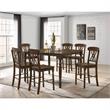 ACME Dylan Square Wooden Counter Height Table in Walnut