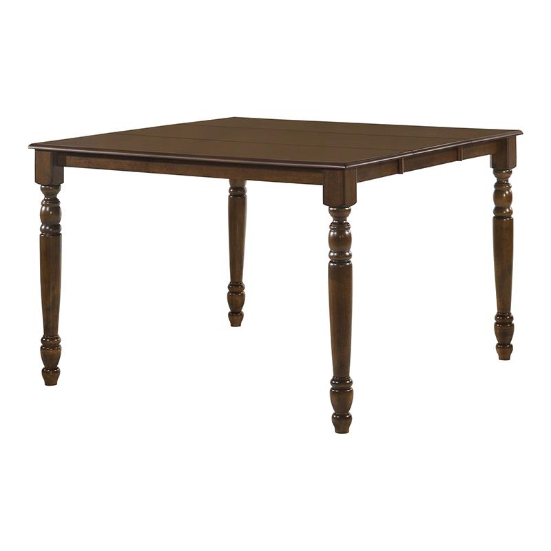 ACME Dylan Square Wooden Counter Height Table in Walnut