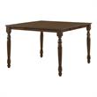 ACME Dylan Square Wooden Counter Height Table in Walnut