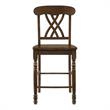 ACME Dylan Wooden Counter Height Chairs in Walnut Set of 2