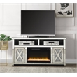 ACME Noralie TV Stand with Fireplace For TVs Upto 60