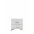 ACME Casilda 2-Drawer Wooden Nightstand in White