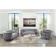 ACME Millephri Sofa  in Gray Velvet