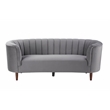 ACME Millephri Sofa  in Gray Velvet