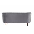 ACME Millephri Loveseat  in Gray Velvet