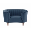 ACME Millephri Chair in Blue Velvet
