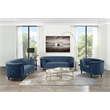 ACME Millephri Chair in Blue Velvet