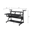 ACME Willow Music Desk in Black Finish