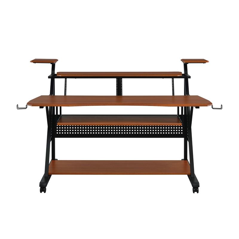 ACME Willow Music Desk in Cherry & Black Finish