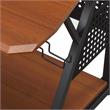 ACME Willow Music Desk in Cherry & Black Finish