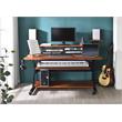 ACME Willow Music Desk in Cherry & Black Finish