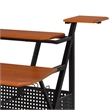ACME Willow Music Desk in Cherry & Black Finish