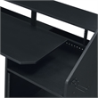 ACME Annette Wooden Music Desk with Shelves in Black Finish