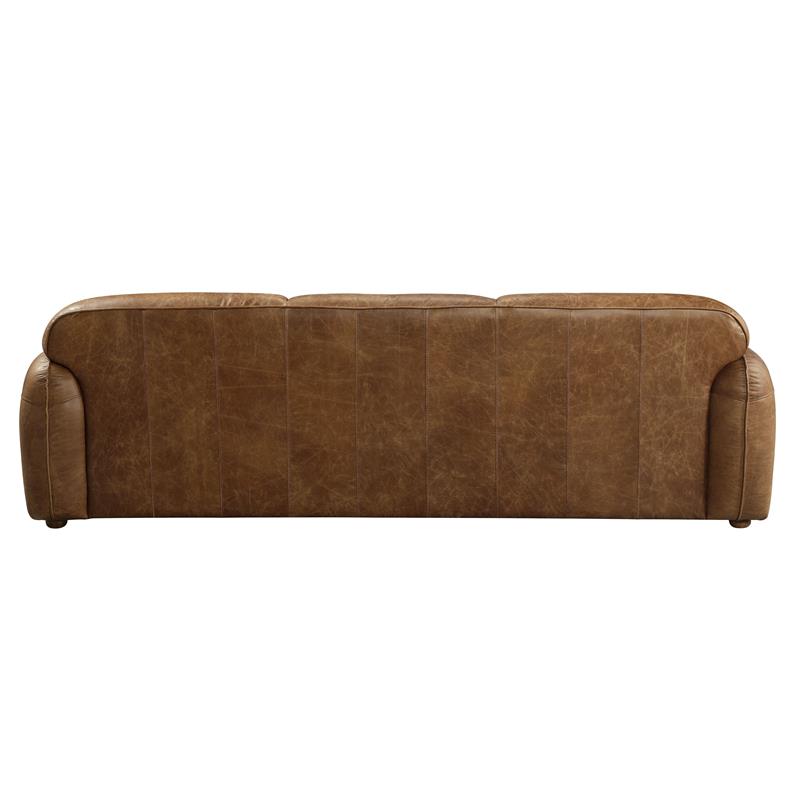 ACME Rafer Sofa in Cocoa Top Grain Leather