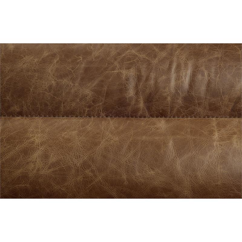 ACME Rafer Sofa in Cocoa Top Grain Leather