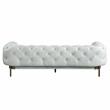ACME Ragle Sofa in Vintage White Top Grain Leather